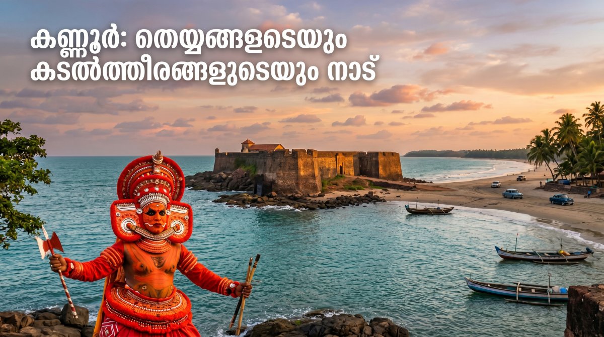 Kannur: The Crown Jewel of North Kerala – A Land of Heritage, Theyyam, and Untouched Beauty