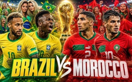 Brazil Held to a Draw by Morocco in FIFA World Cup Group C Clash