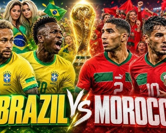 Brazil Held to a Draw by Morocco in FIFA World Cup Group C Clash